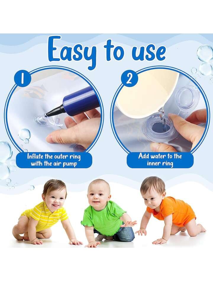 Inflatable Leakproof Water Mat for Kids