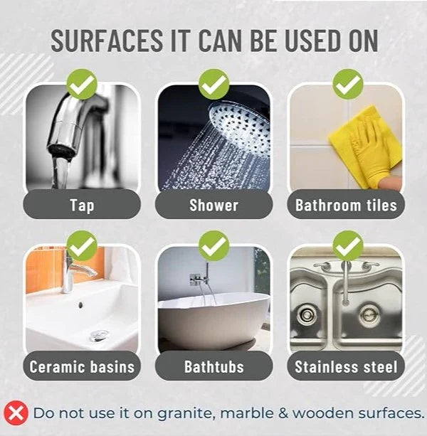Hard Water Stain Cleaner Spray