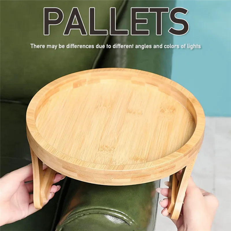 Sofa Armrest Clip-on Tray