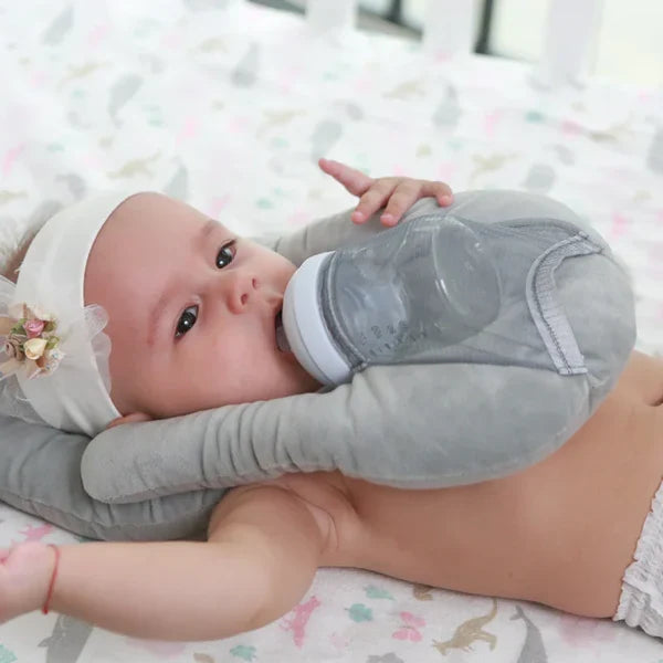 Portable Self-Feeding Pillow