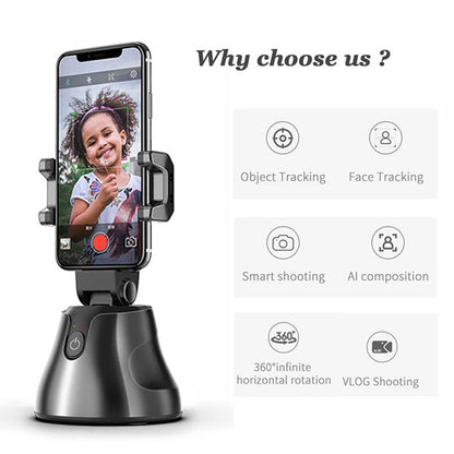 360Â° Rotation Tracking Smart Phone Holder