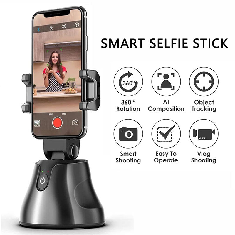360Â° Rotation Tracking Smart Phone Holder