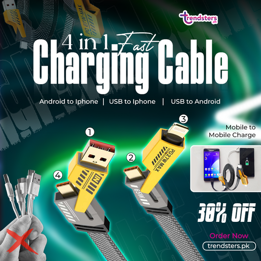 4 in 1 Fast Charging Cable