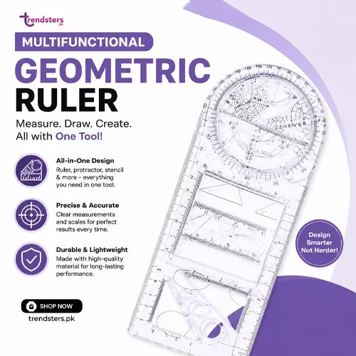 Multifunctional Geometric Ruler