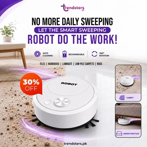 3 In 1 Smart Sweeping Robot