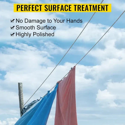 Stainless Steel PVC Coated Clothesline