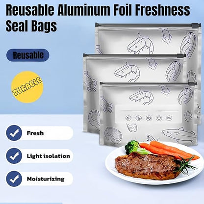 Reusable Aluminum Foil Storage Bags