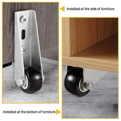 Side-Mount Caster Wheels
