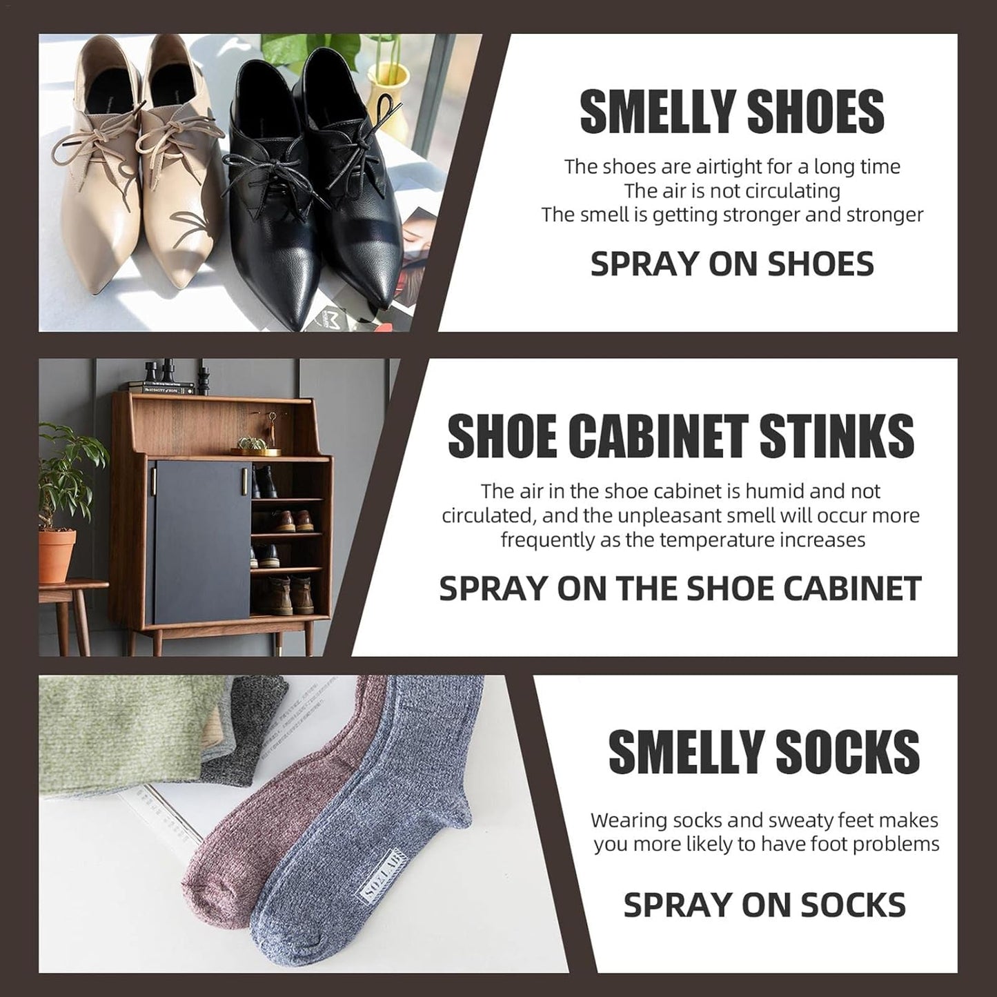 Foot Deodorant Odor Spray