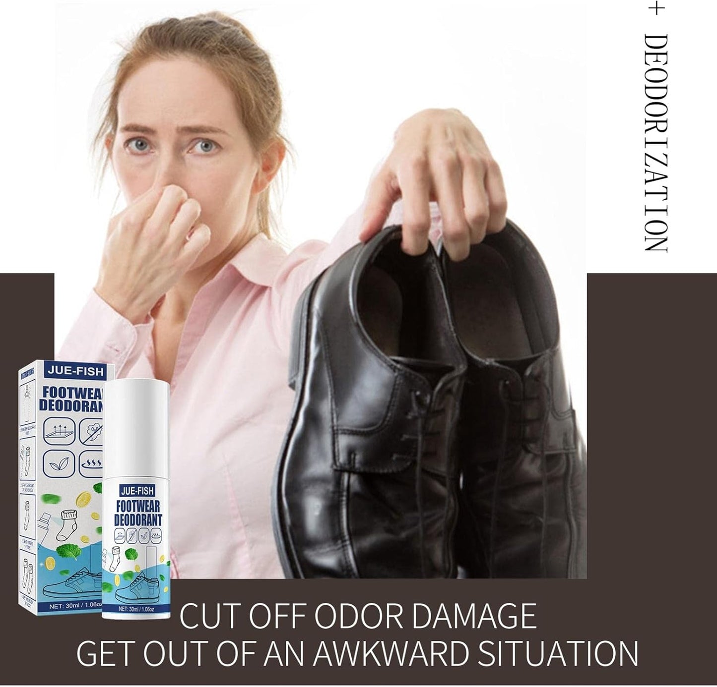 Foot Deodorant Odor Spray