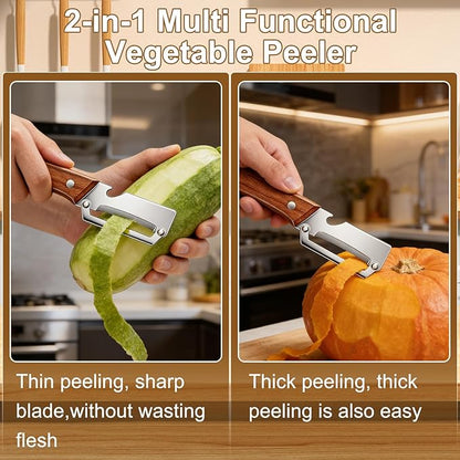 2 in 1 Vegetable Peeler