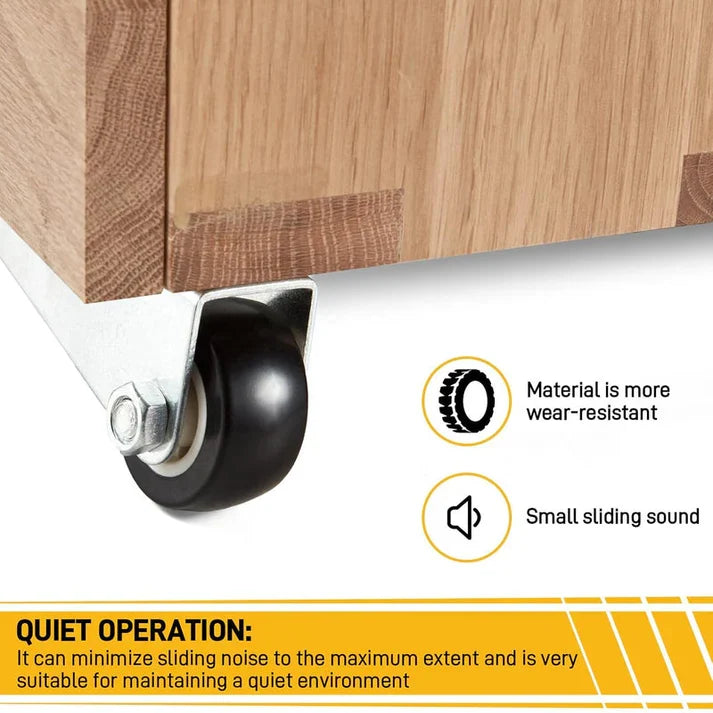 Side-Mount Caster Wheels