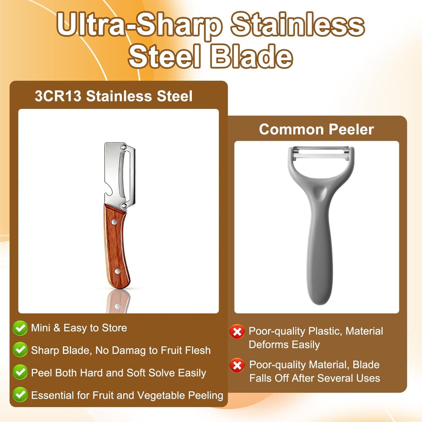 2 in 1 Vegetable Peeler