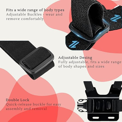 Chest Mount Mobile Holder Strap