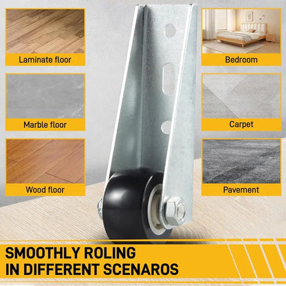 Side-Mount Caster Wheels