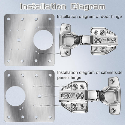 Cabinet Hinge Repair Plate Kit