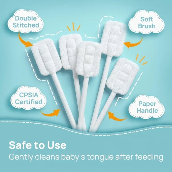 Baby Oral Cleaning Gauze Sticks