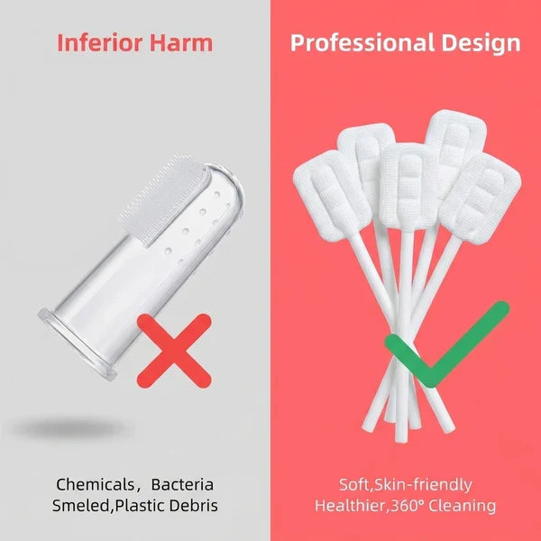 Baby Oral Cleaning Gauze Sticks
