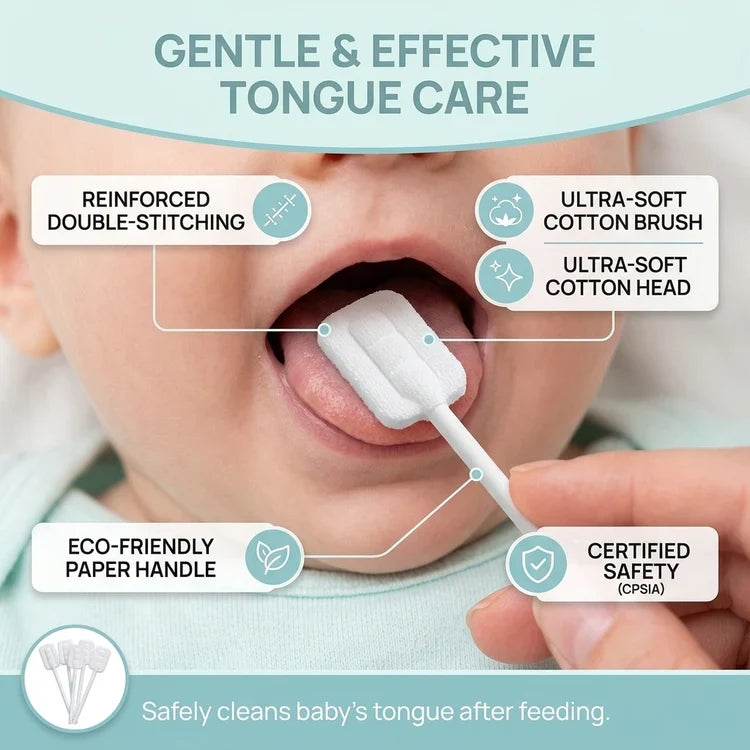 Baby Oral Cleaning Gauze Sticks