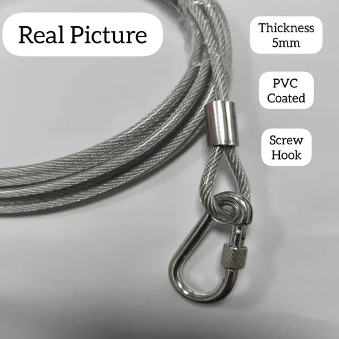 Stainless Steel PVC Coated Clothesline