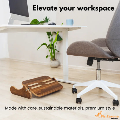 Ergonomic Under Desk Footrest