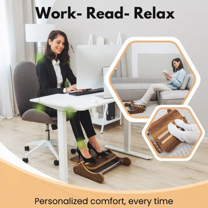 Ergonomic Under Desk Footrest