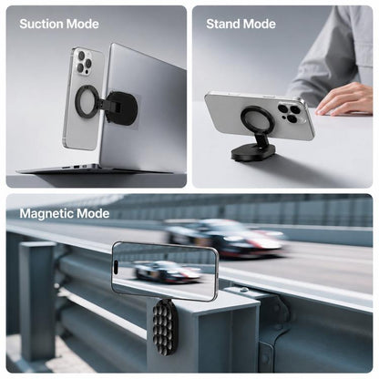 3-in-1 Magnetic Phone Holder Suction Cup