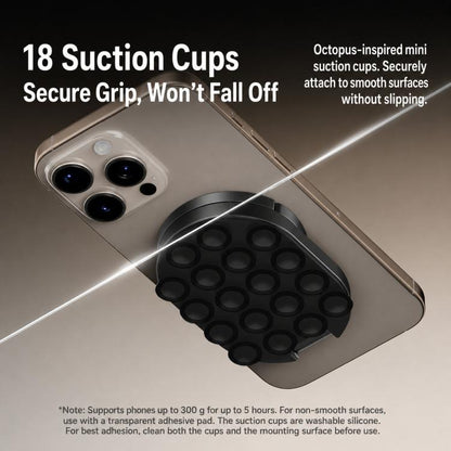 3-in-1 Magnetic Phone Holder Suction Cup