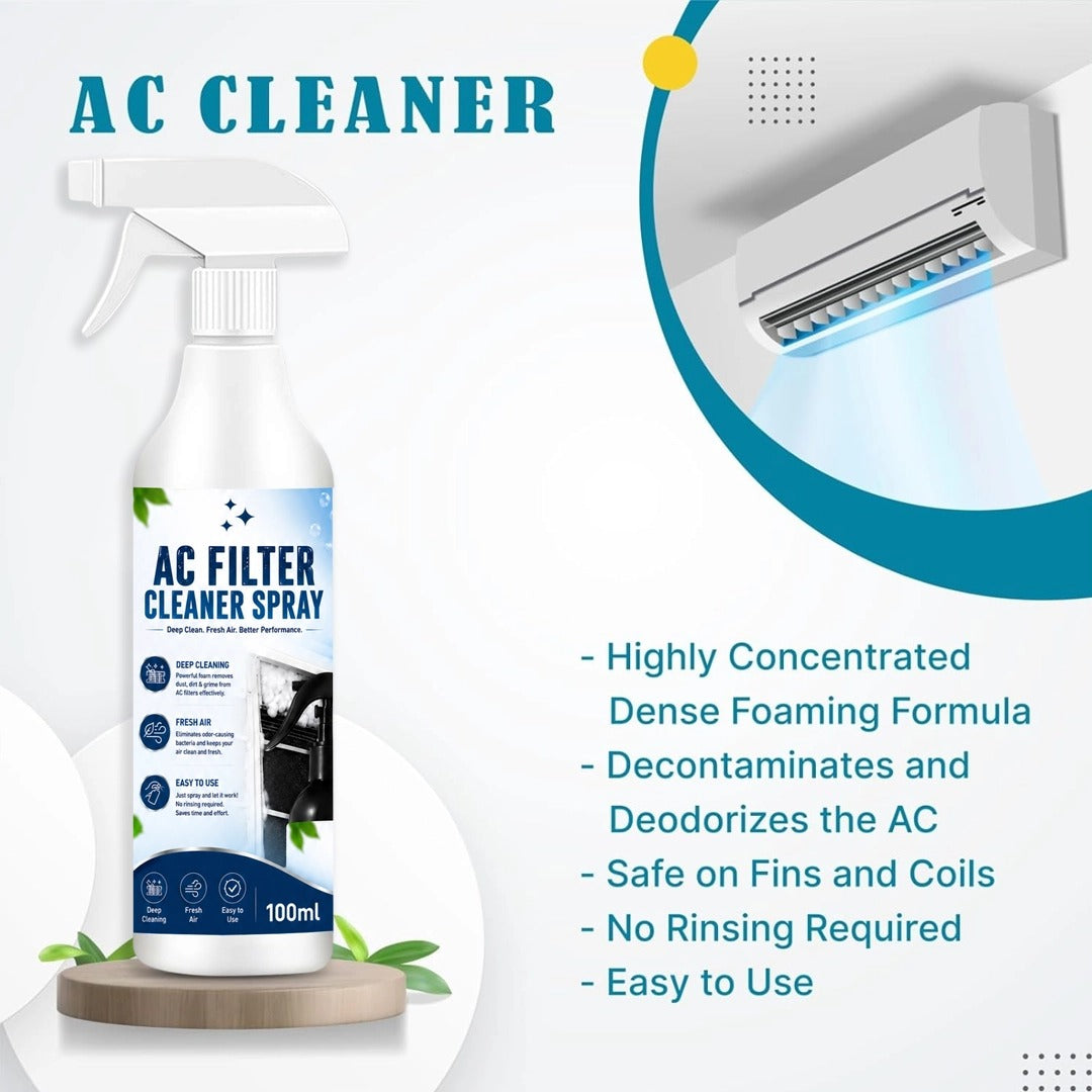 AC filter Cleaner Spray