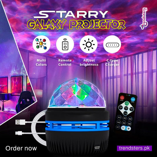 Starry Galaxy Projector
