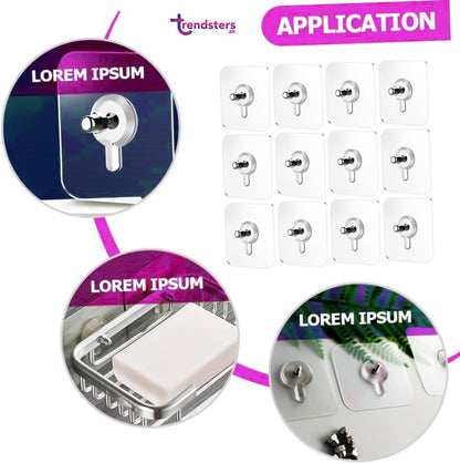 Punch Free Screw Stickers