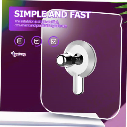 Punch Free Screw Stickers