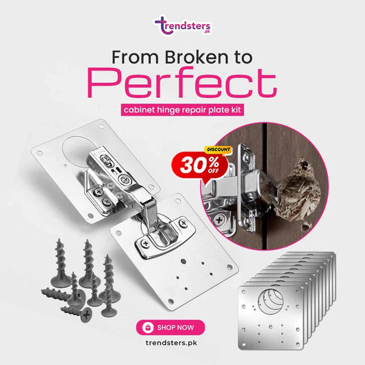 Cabinet Hinge Repair Plate Kit