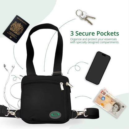 Hajj & Umrah Secure Side Bag & Neck Bag