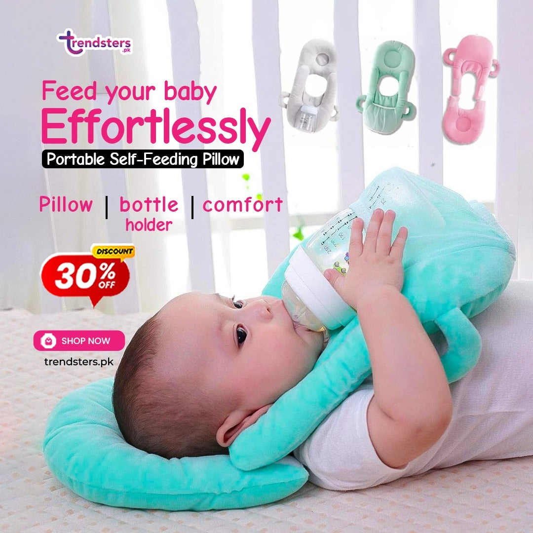 Portable Self-Feeding Pillow
