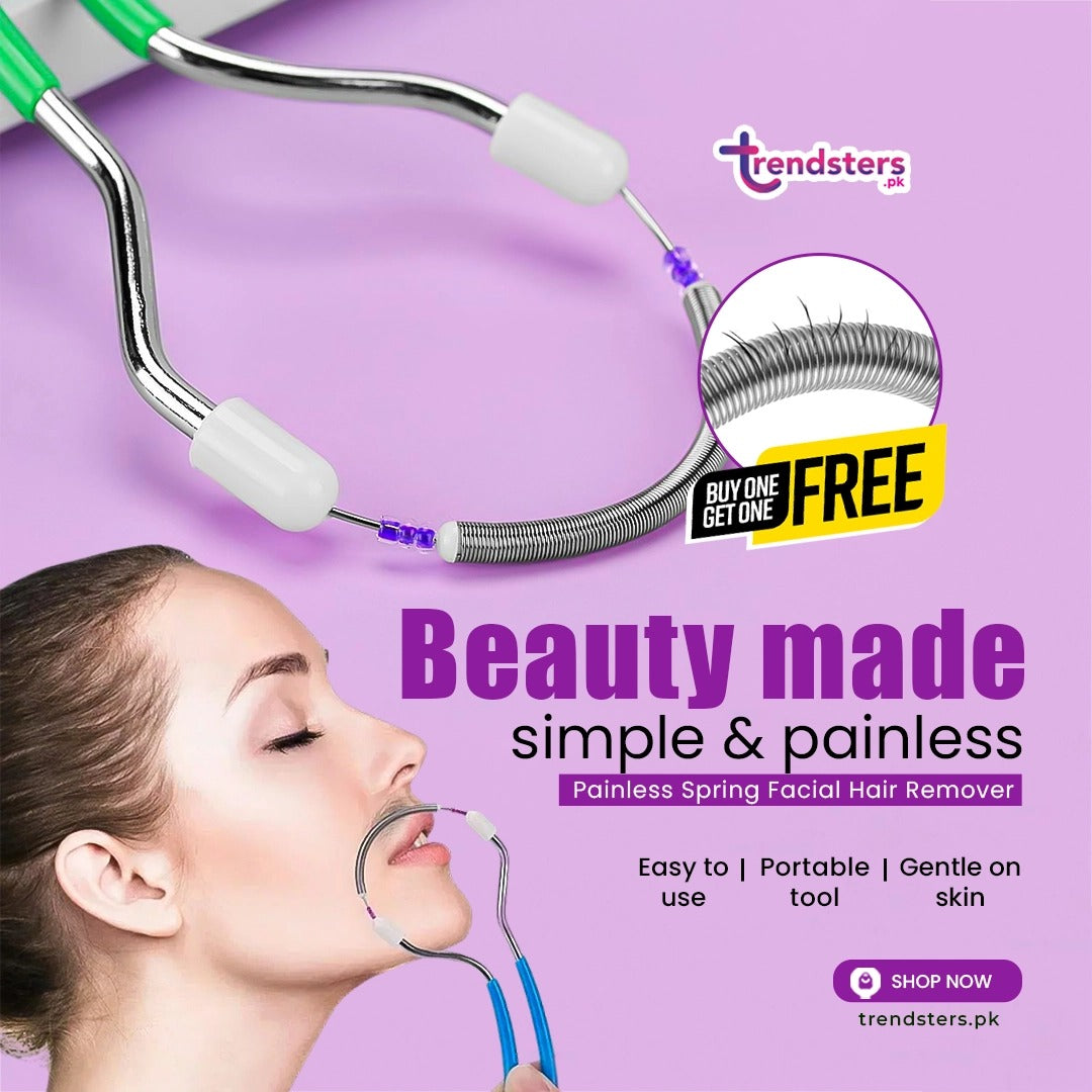 Painless Spring Facial Hair Remover