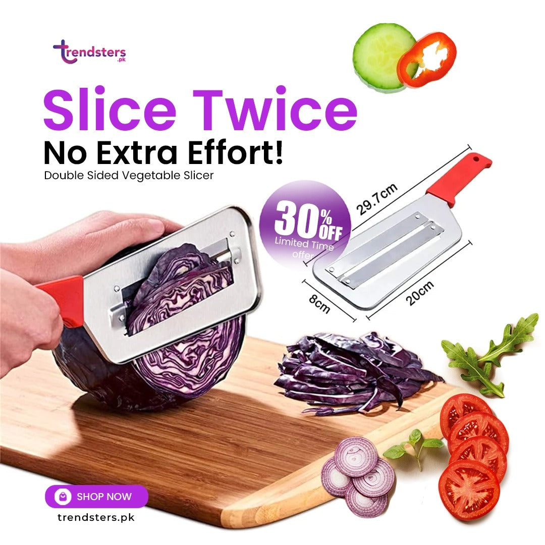 Double Sided Vegetable Slicer
