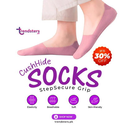 Premium Cushioned no show Socks