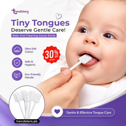 Baby Oral Cleaning Gauze Sticks