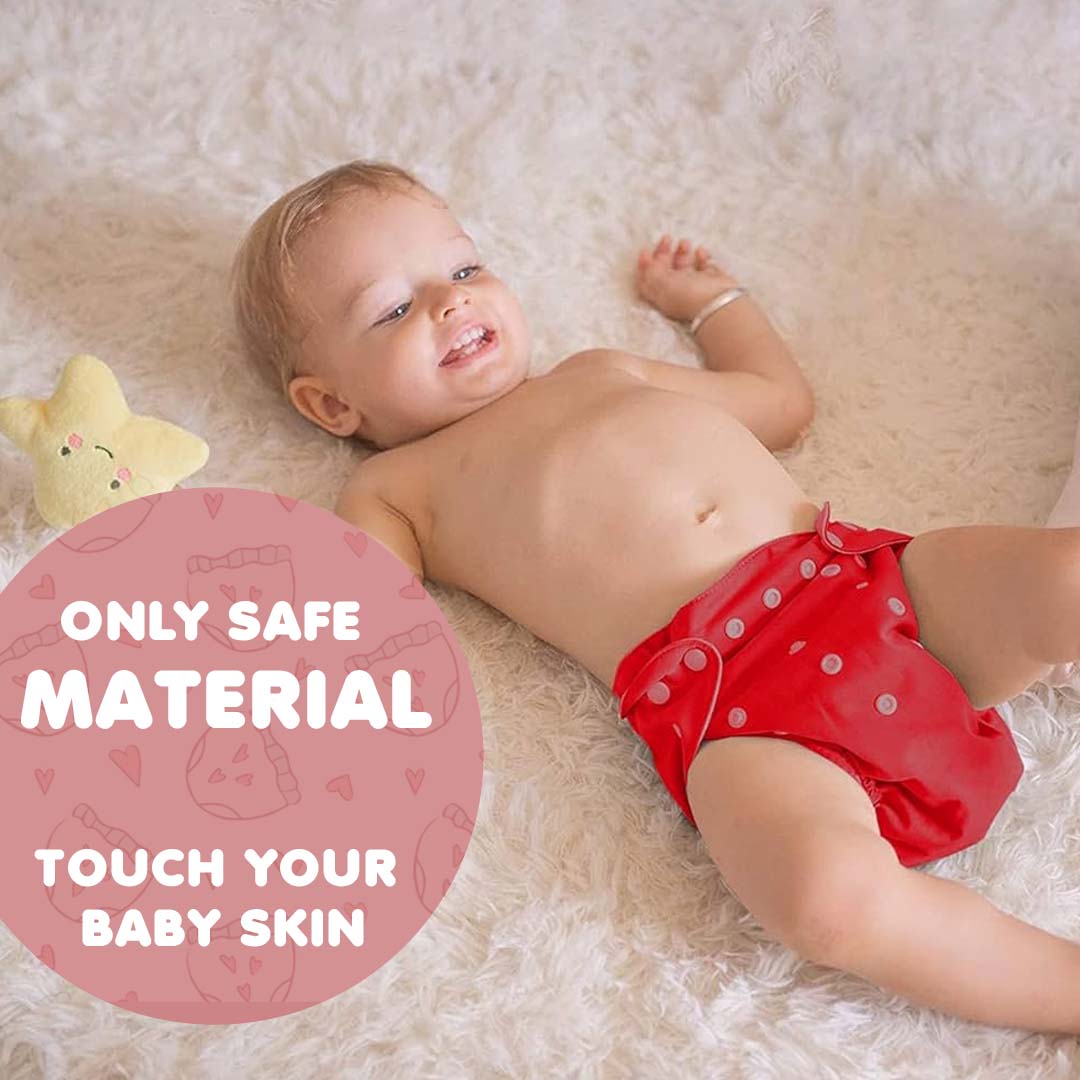 Kids' Free Size Reusable  Diaper + Insert (0-36 months)
