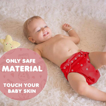 Kids' Free Size Reusable  Diaper + Insert (0-36 months)