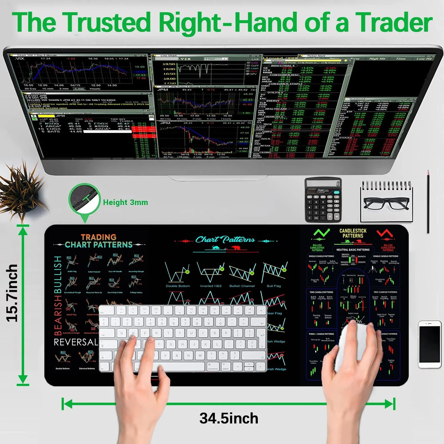 Trading Desk Mat