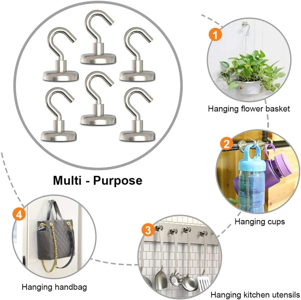 Super Strong Magnetic Hooks