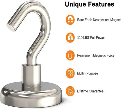 Super Strong Magnetic Hooks