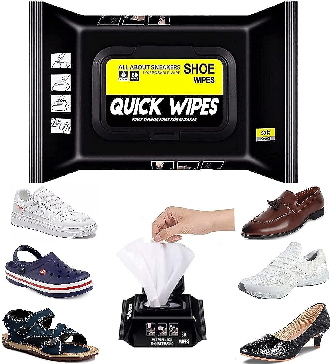 Instant Shoe Cleaning Wipes (80 pcs)